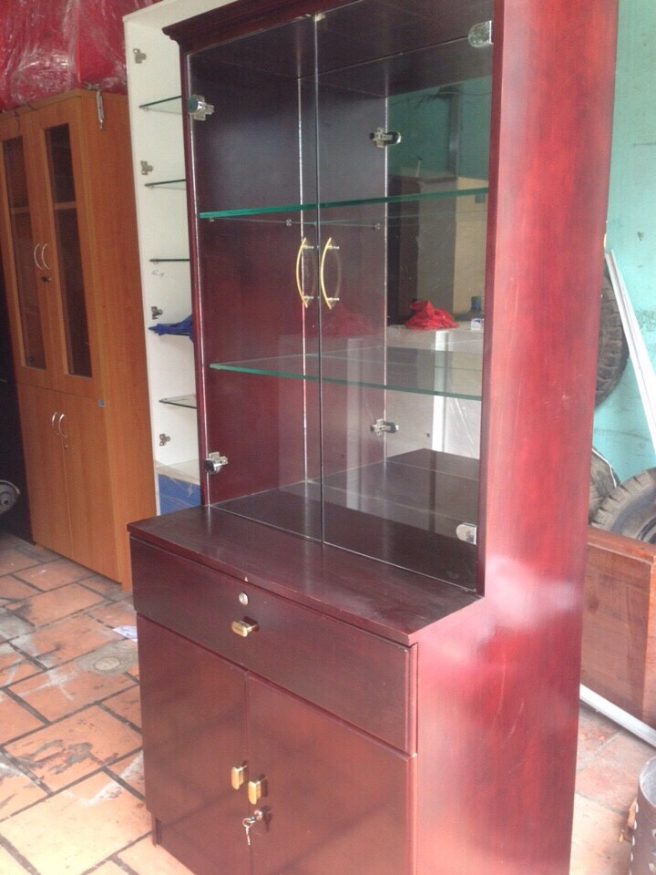 THANH LÝ TỦ BUFFET ĐỎ XOAN ĐÀO